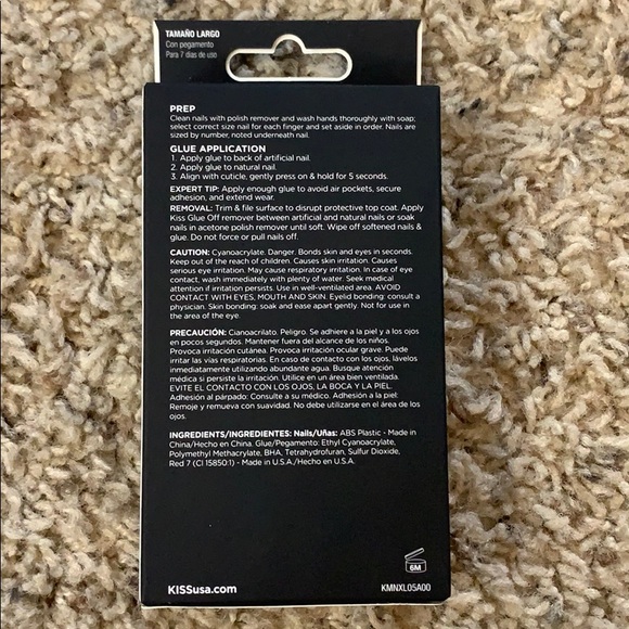 Kiss Other Kiss Masterpiece Nails Xl Poshmark